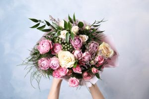 bouquet of valentine's day flowers