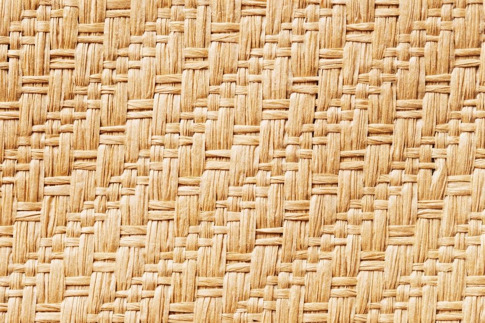 light tan wicker pattern