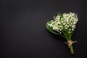 Bouquet of Lily of the Valley flower, Queen Elizabeth's favorite
