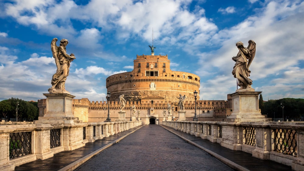 Image of the Hadrian Mausoleum, also called Castel Sant'Angelo