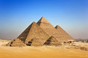 Image of the Great Pyramids at Giza