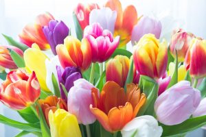 bouquet of Easter flowers