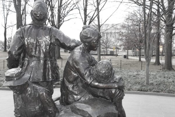 Image of Vietnam Women's Memorial sculpture