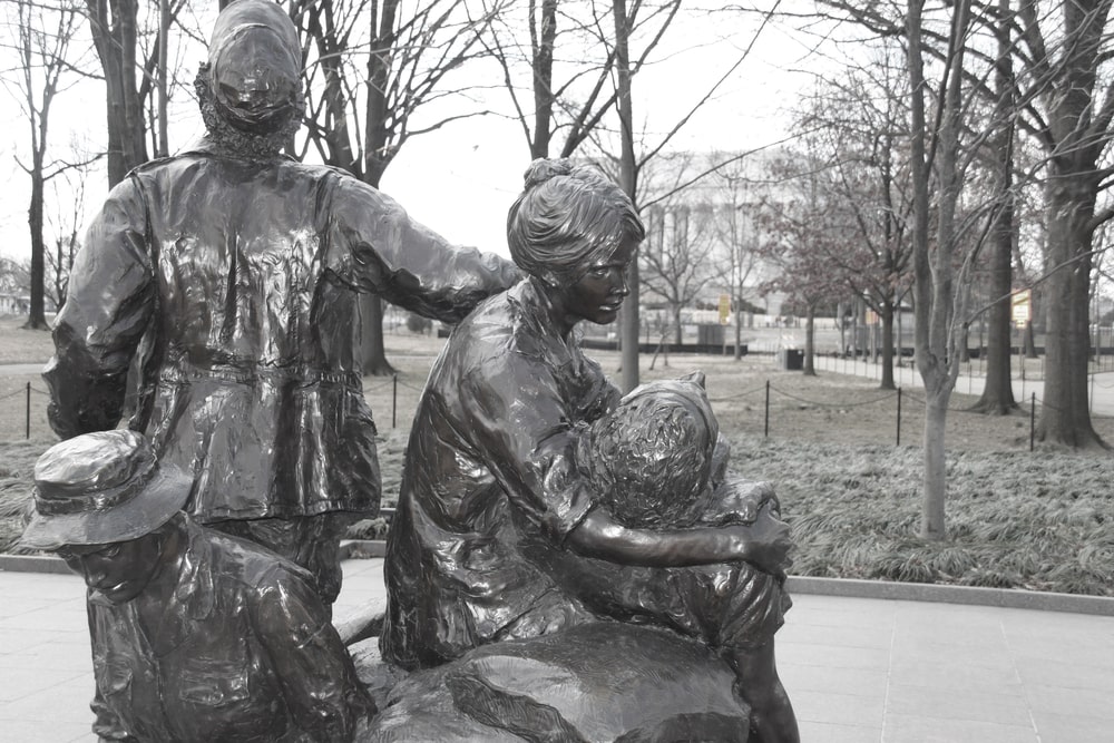 Image of Vietnam Women's Memorial sculpture