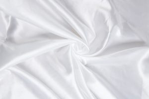 White satin fabric
