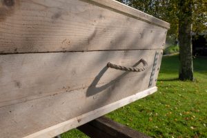 Wooden casket