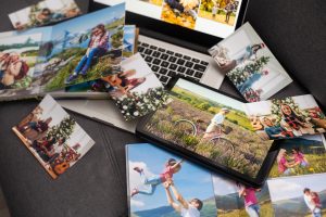 Collection of printed and digital photos